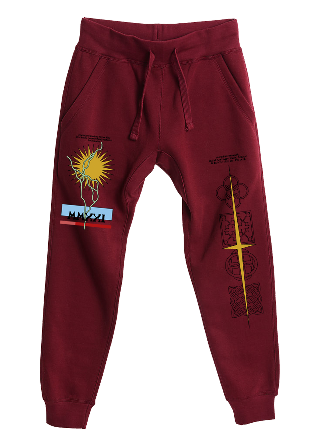 Earth and Sun Joggers